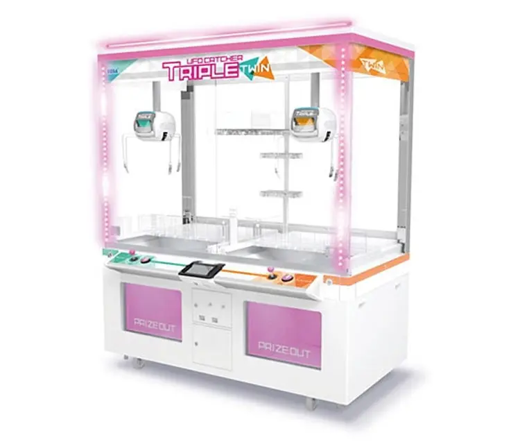 UFOキャッチャー　トリプルツイン　LEDライト クレーンゲームのアシスト総まとめ！】アシストランプも解説