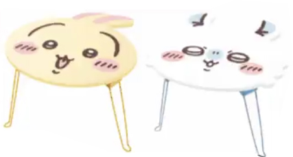 『ちいかわ』おかお折りたたみミニテーブル②